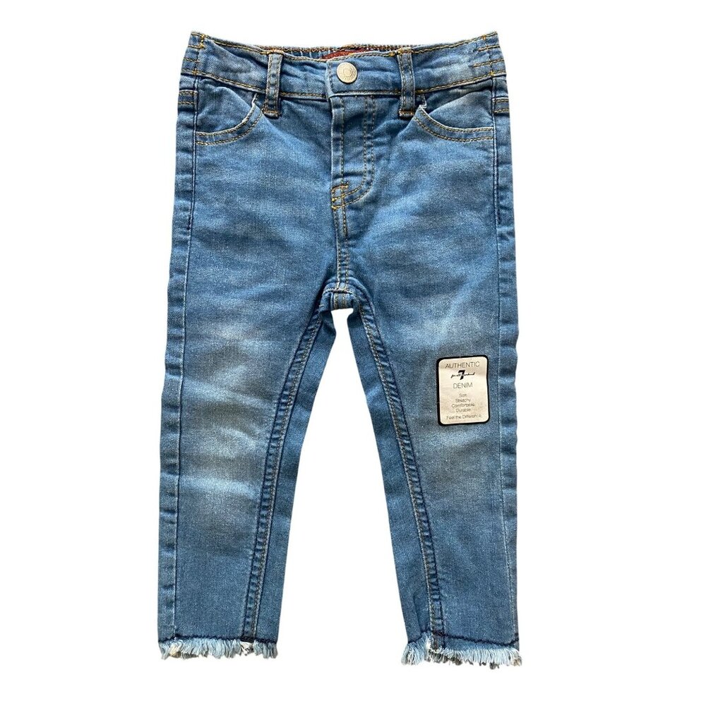 7 For All Mankind Frayed Hem Jeans NEW